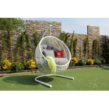 Elegant Synthetic Rattan Hammock - Swing Chair With Round Shape For Outdoor Garden Patio Wicker Furniture